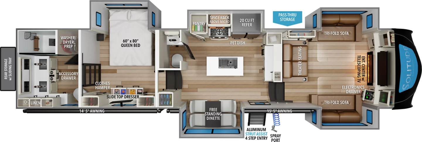 2027 Grand Design SOLITUDE 380FL in mt clemens MI