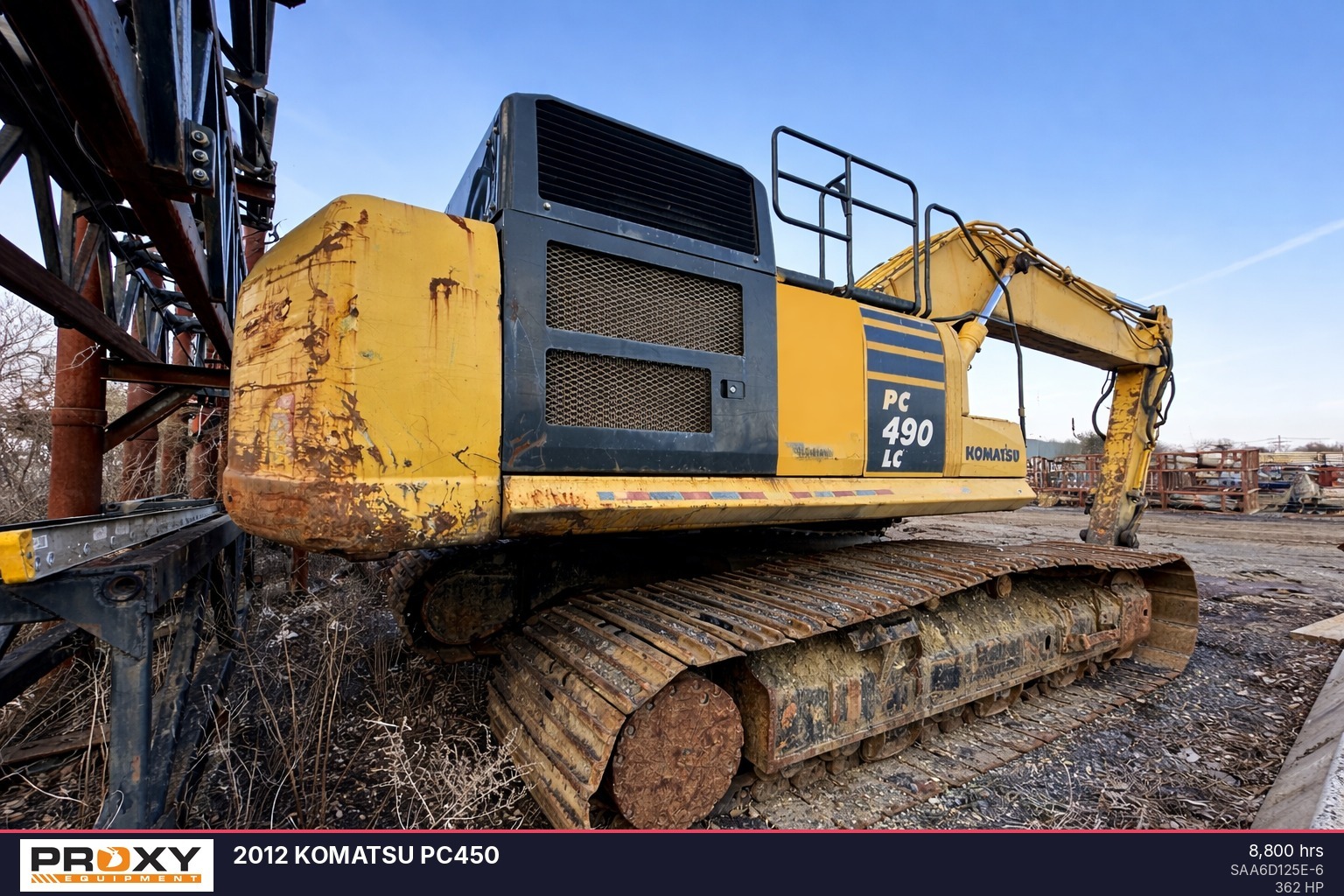 2012 KOMATSU PC490LC-10 in Trenton, NJ