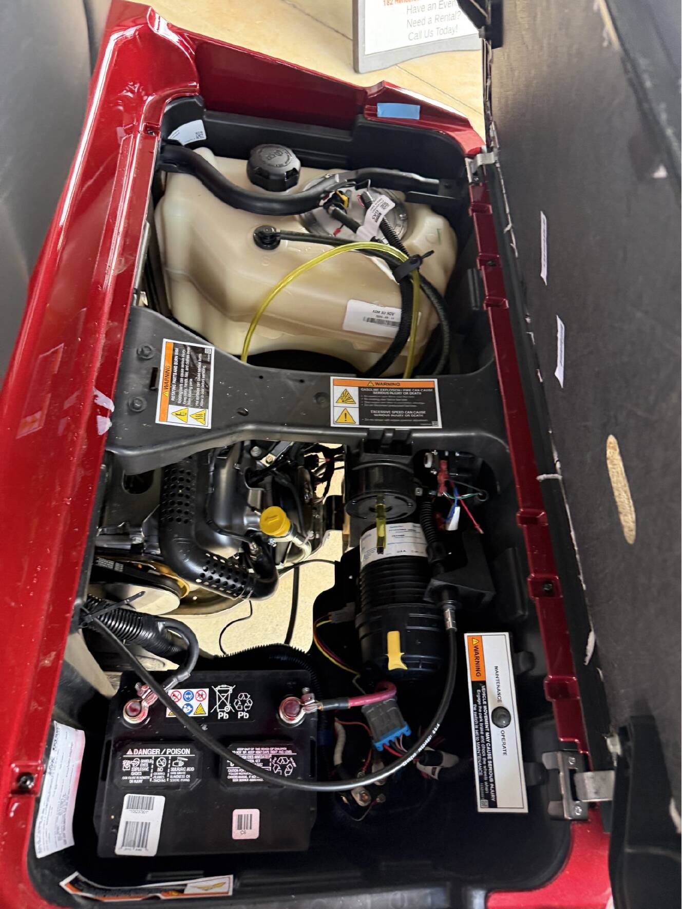 A photo of this 2027 Club Car Onward Lifted