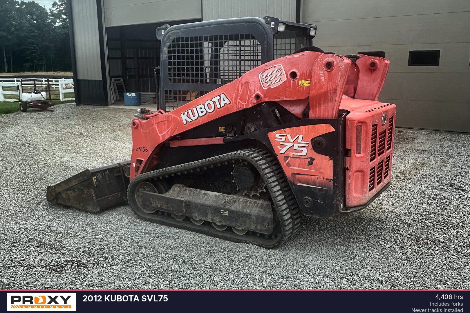 2012 KUBOTA SVL75 in Toledo, OH