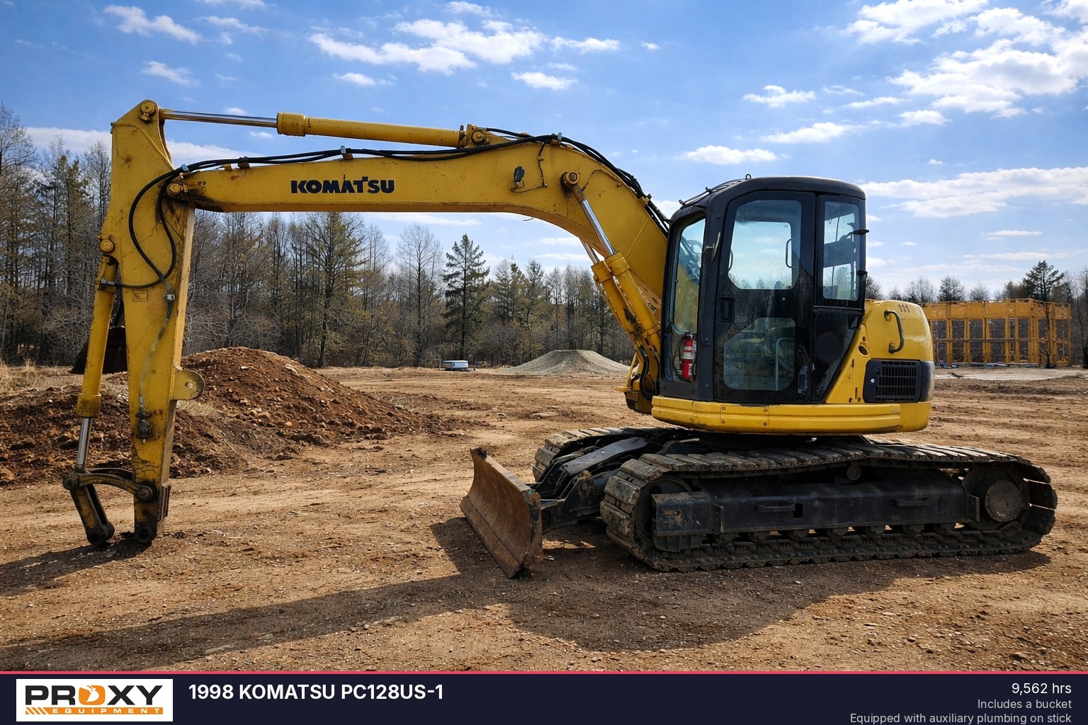1998 KOMATSU PC128US-1 in Wilkes-barre, PA