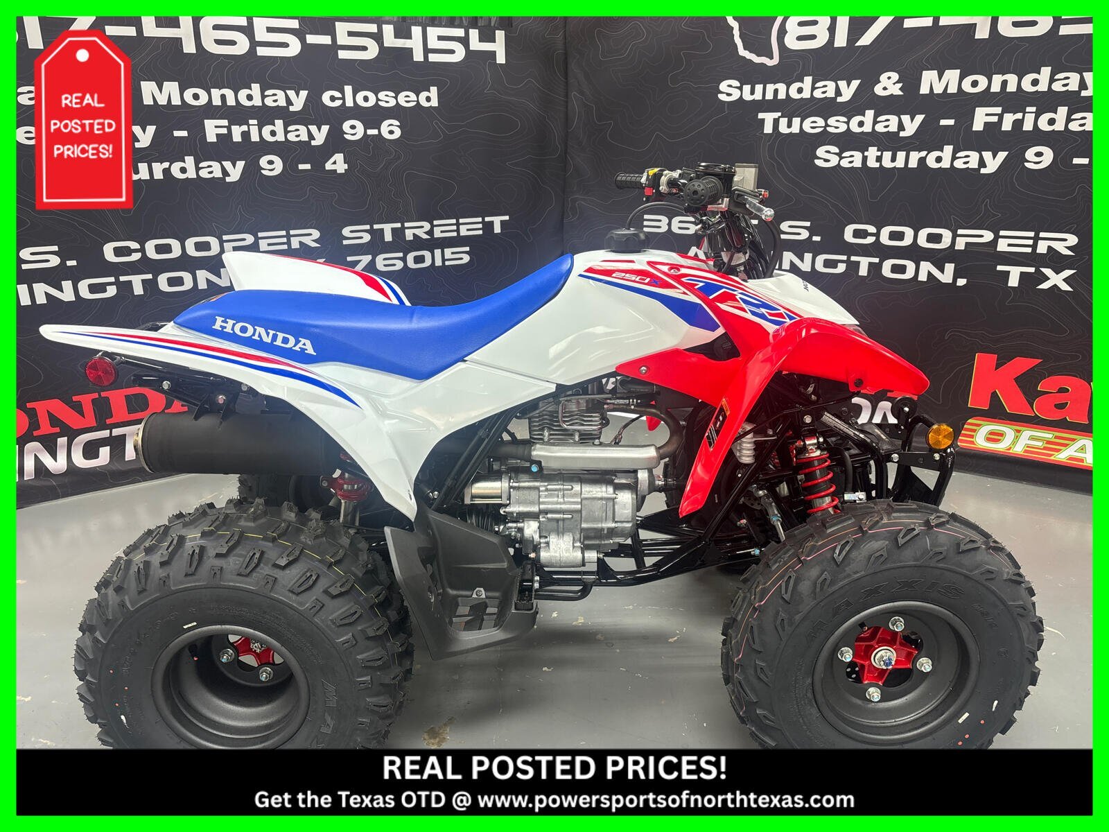 2026 Honda TRX250XT in arlington TX