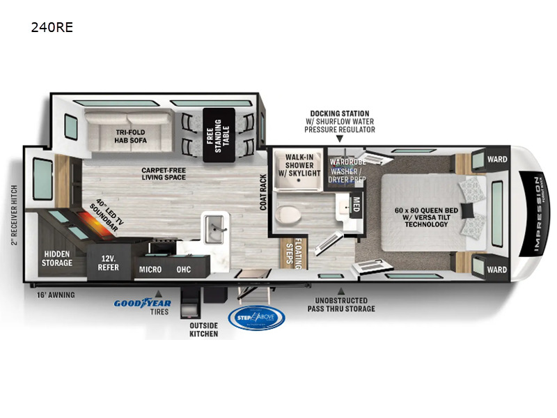 2024 Forest River Rv Impression 240RE in crystal river FL