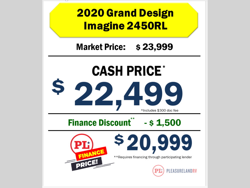 2020 Grand Design Imagine 2450RL in st. cloud MN