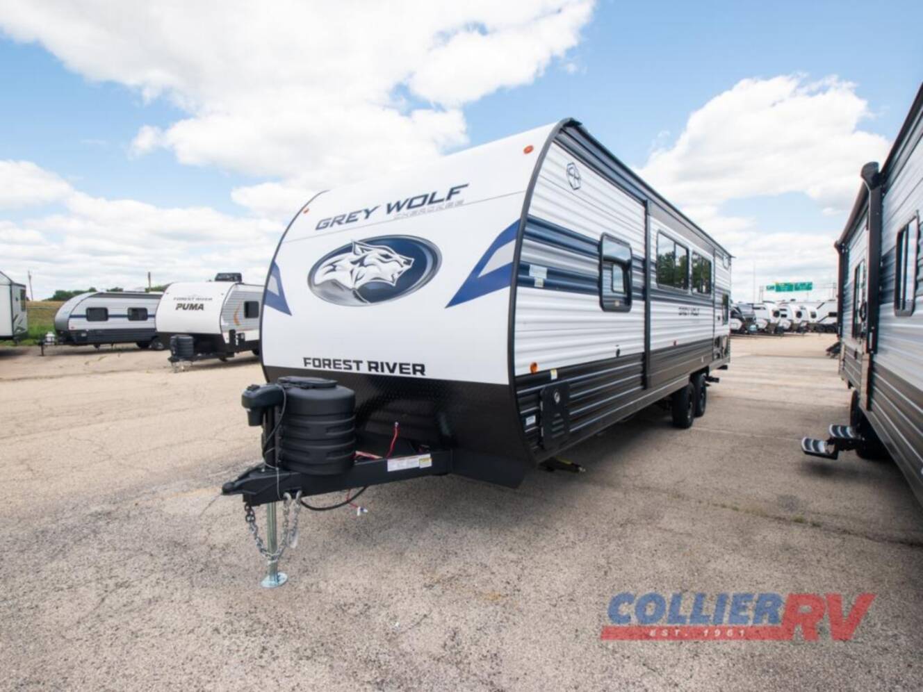 A photo of this 2027 Forest River Rv Cherokee Grey Wolf 26DBH