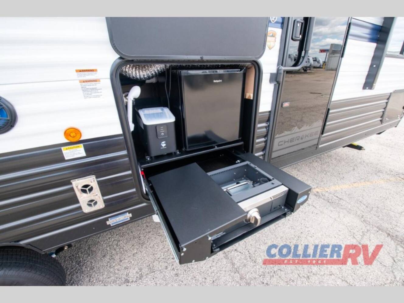 A photo of this 2027 Forest River Rv Cherokee Grey Wolf 26DBH