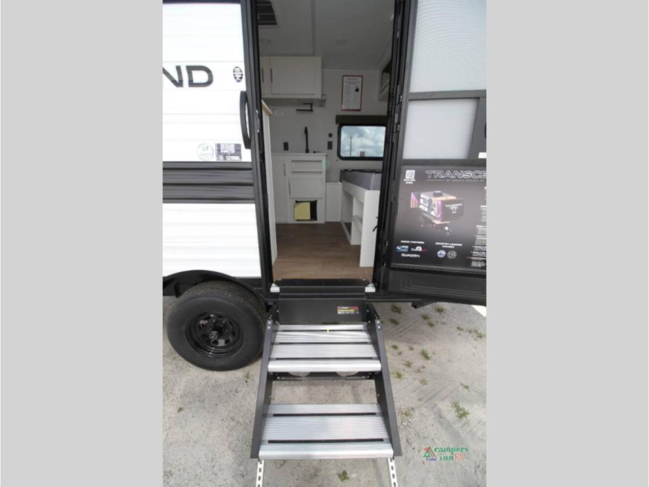 A photo of this 2027 Grand Design Transcend Lite 121RBL