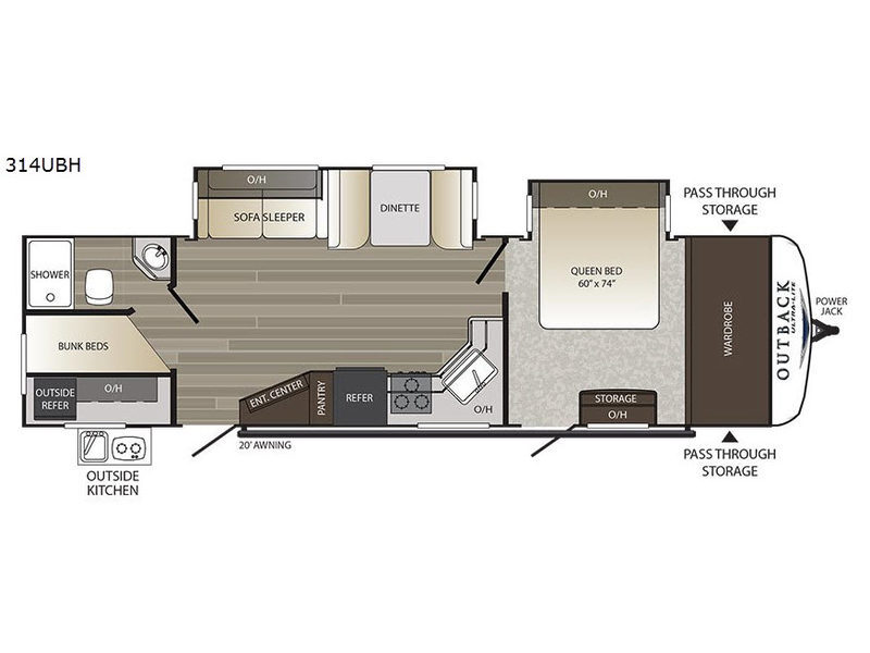 2018 Keystone Rv Outback Ultra Lite 314UBH in seguin TX