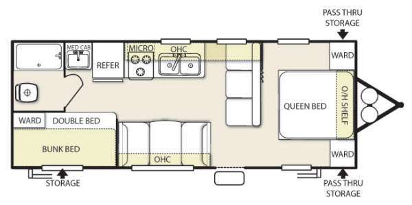 2015 Forest River Rv Salem Cruise Lite 261BHXL in heath OH