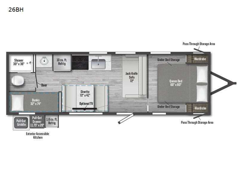 2024 Winnebago Industries Towables Access 26BH in heath OH