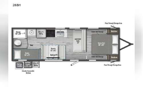 2024 Winnebago Industries Towables Access 26BH in heath OH