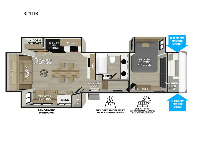 2027 Forest River Rv Salem Hemisphere 321DRL in haleyville AL