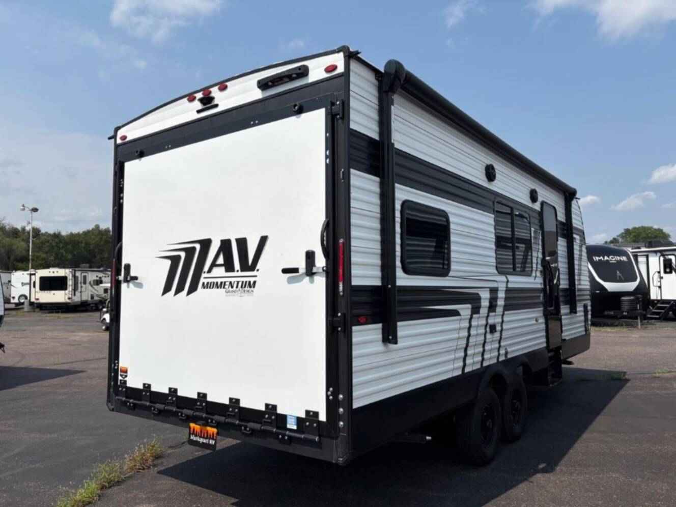 A photo of this 2026 Grand Design Momentum MAV 22MAV