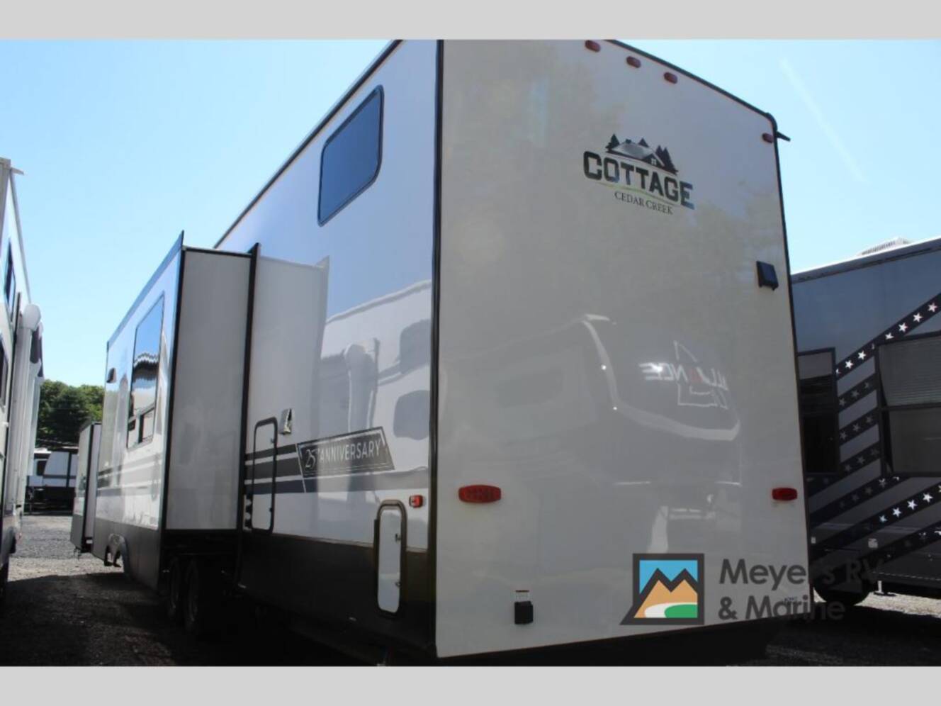 A photo of this 2024 Forest River Rv Cedar Creek Cottage 40CBK