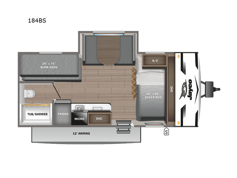 A photo of this 2024 Jayco Jay Flight SLX 184BS