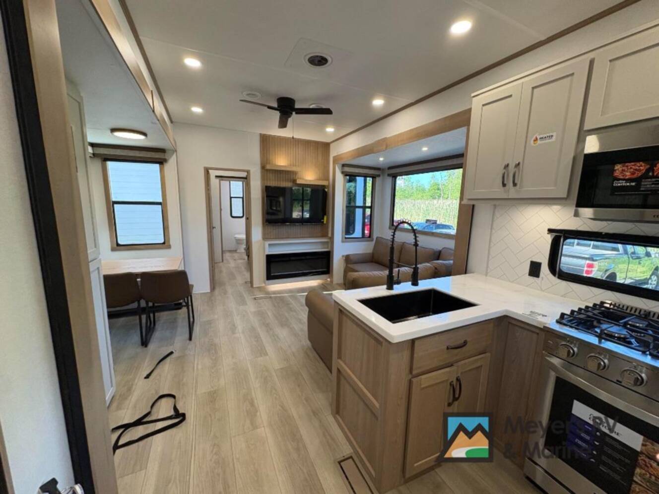 A photo of this 2027 Forest River Rv Sierra 3710HBFB
