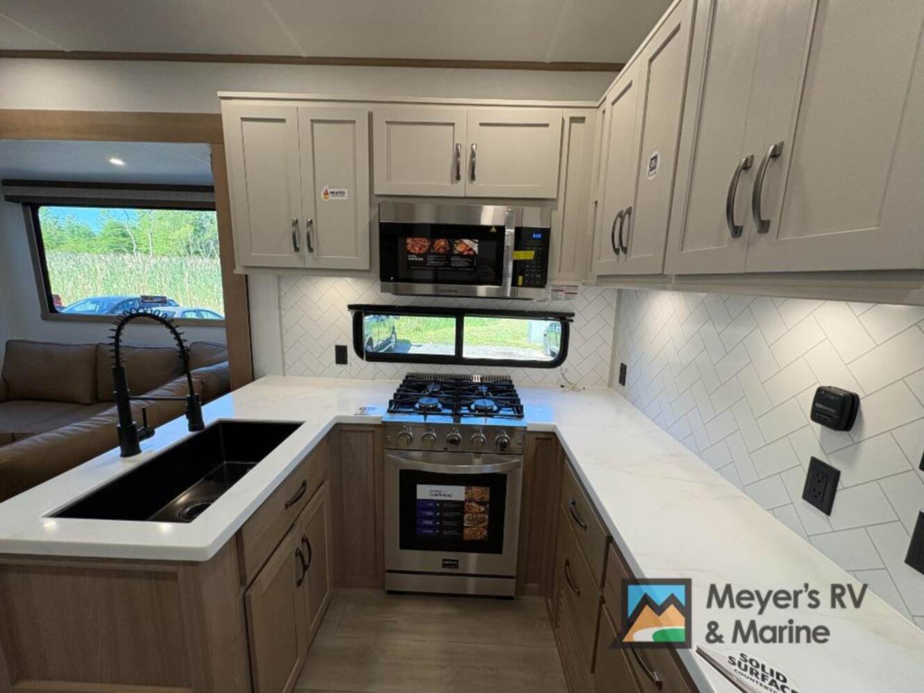 A photo of this 2027 Forest River Rv Sierra 3710HBFB