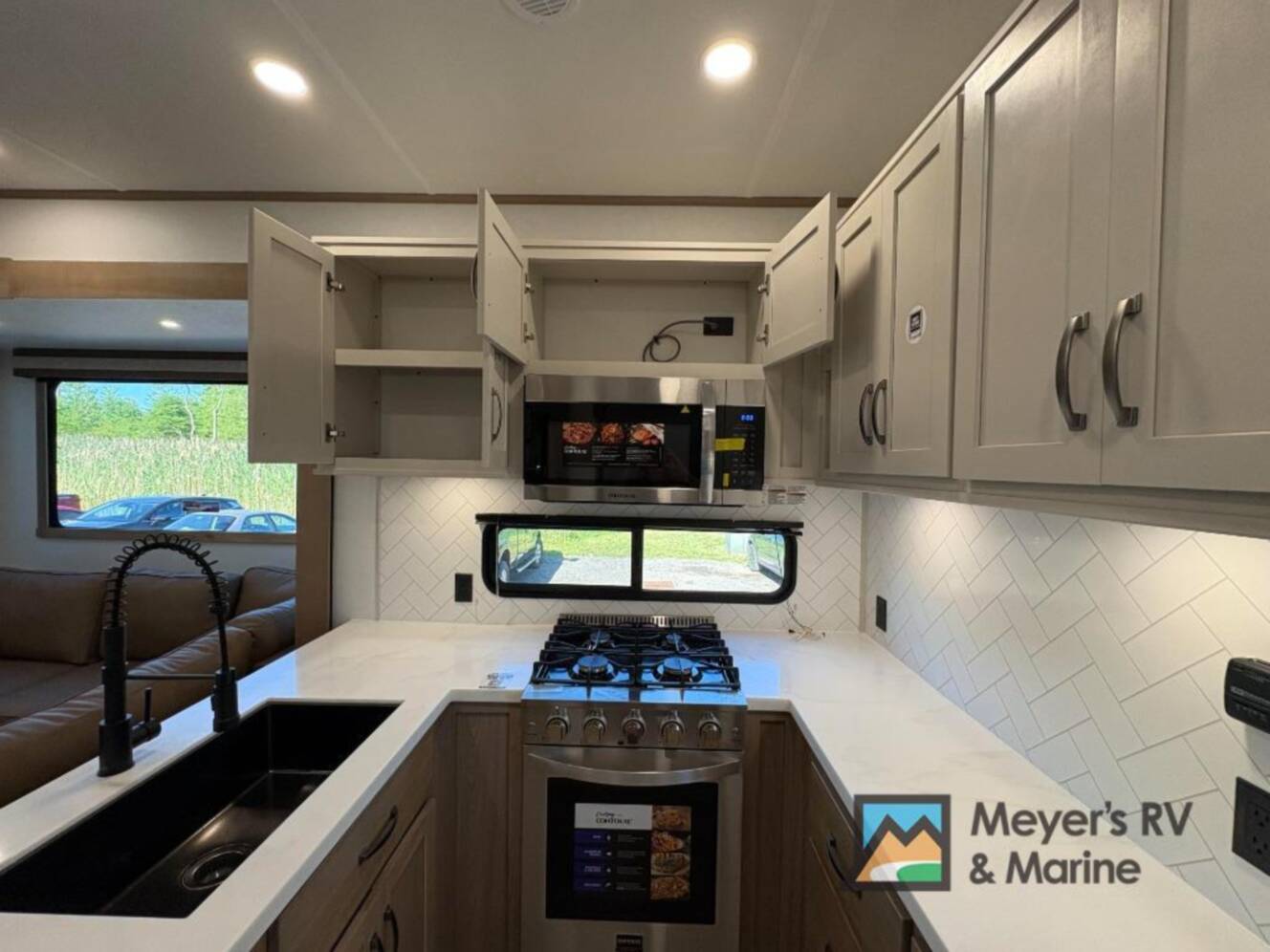 A photo of this 2027 Forest River Rv Sierra 3710HBFB