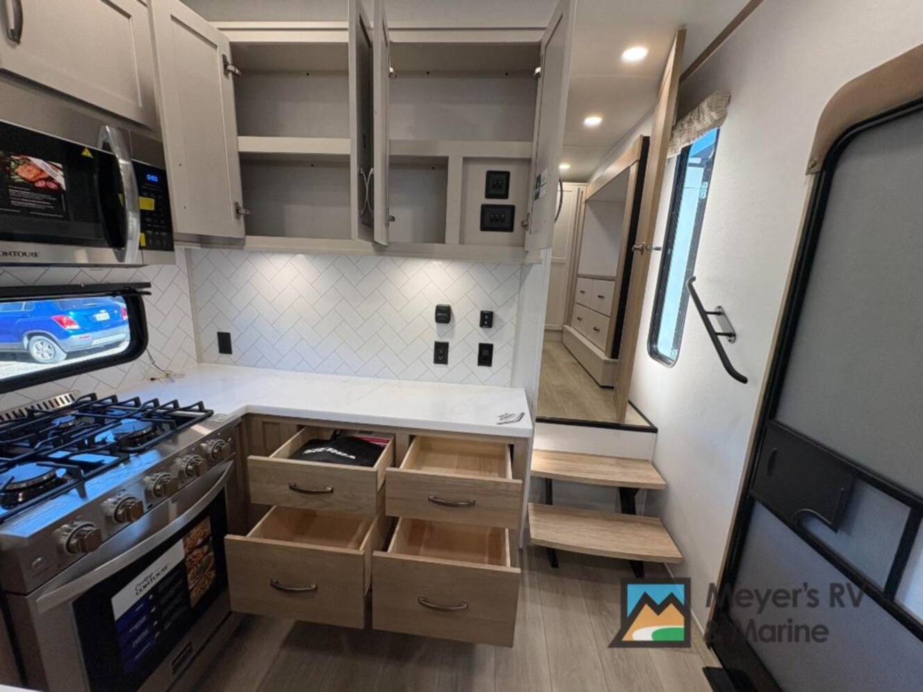 A photo of this 2027 Forest River Rv Sierra 3710HBFB