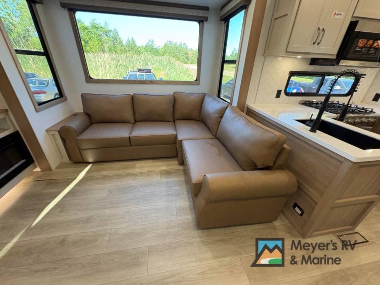 A photo of this 2027 Forest River Rv Sierra 3710HBFB