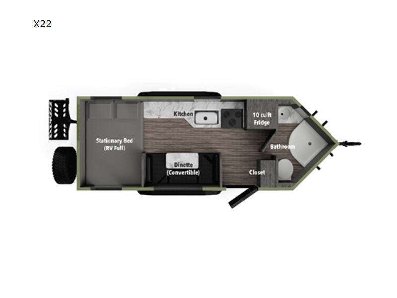 2023 Imperial Outdoors XploreRV X22 in dodd city TX