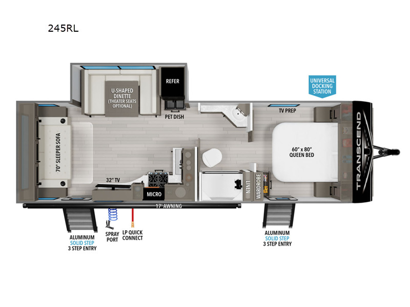2024 Grand Design Transcend Xplor 245RL in opelika AL