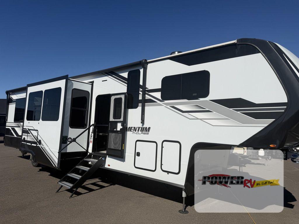 2025 Grand Design Momentum M-Class 381MS Fifth Wheel Toy Hauler RV