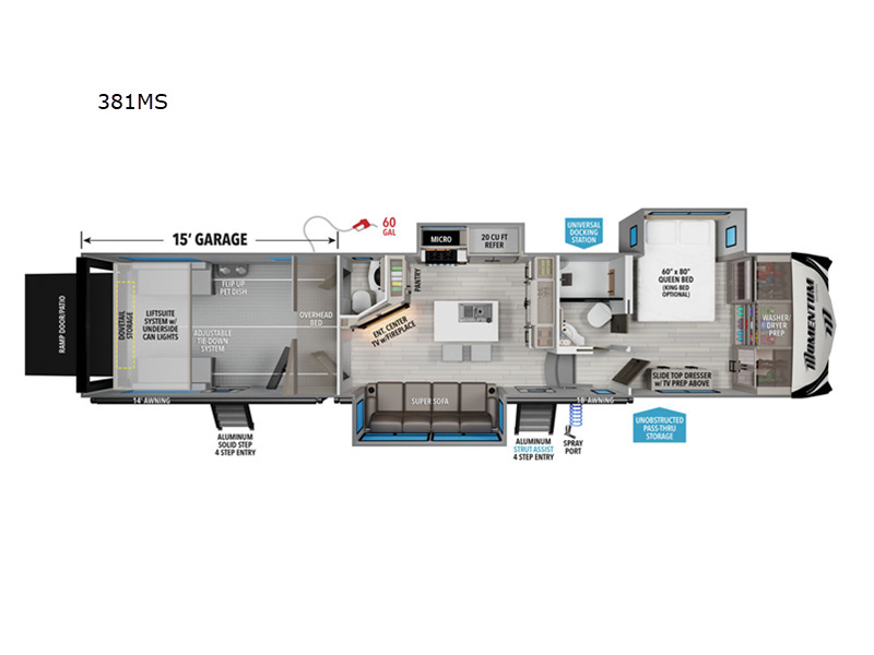 2025 Grand Design Momentum M-Class 381MS in aumsville OR