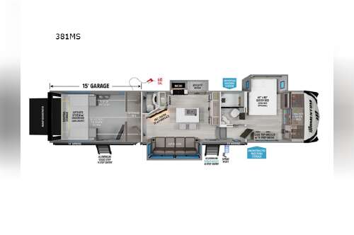 2025 Grand Design Momentum M-Class 381MS in aumsville OR