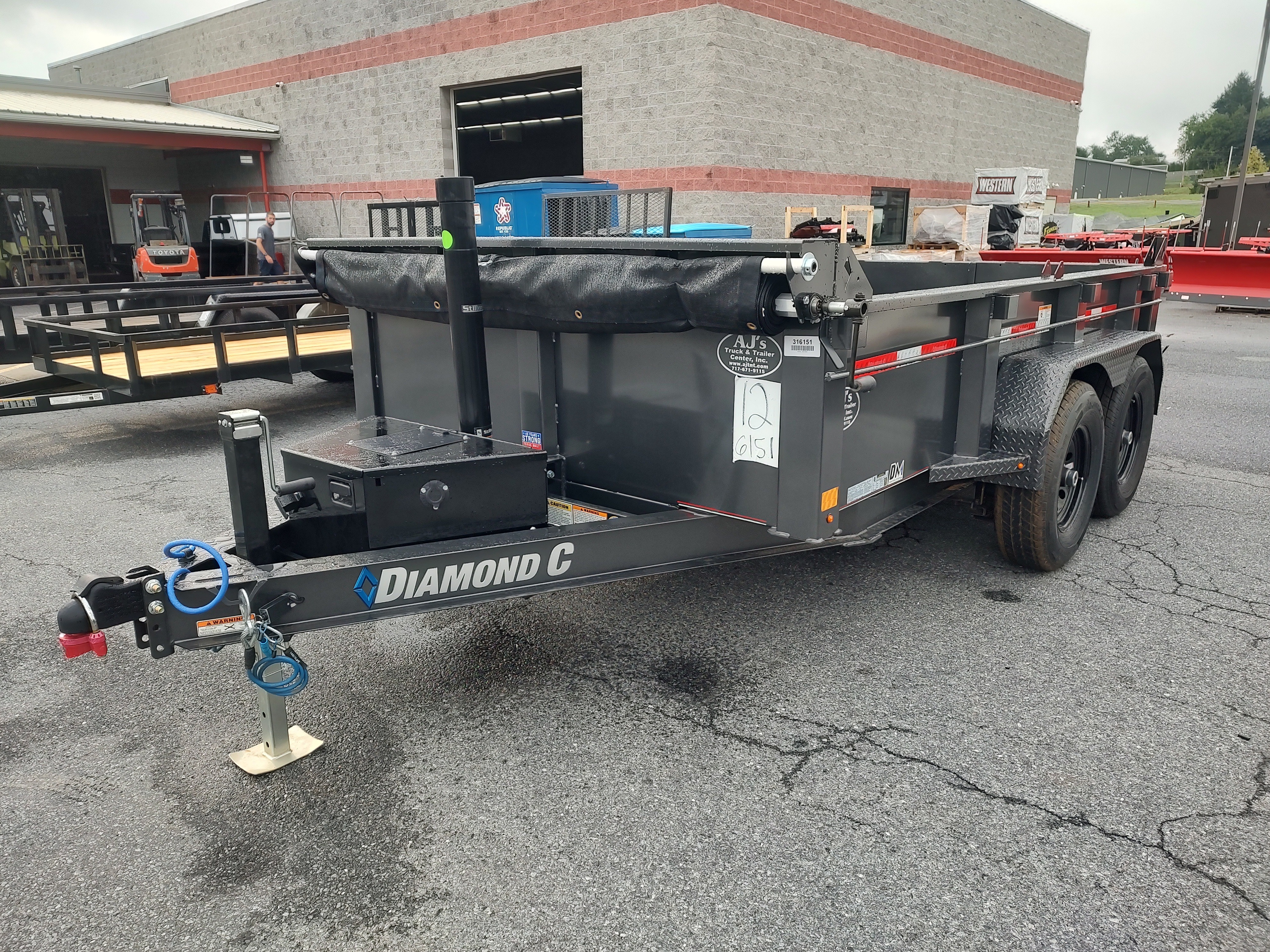 2026 Diamond C Trailers 12x77 MDT Dump Trailer 24HS 10K in Harrisburg, PA