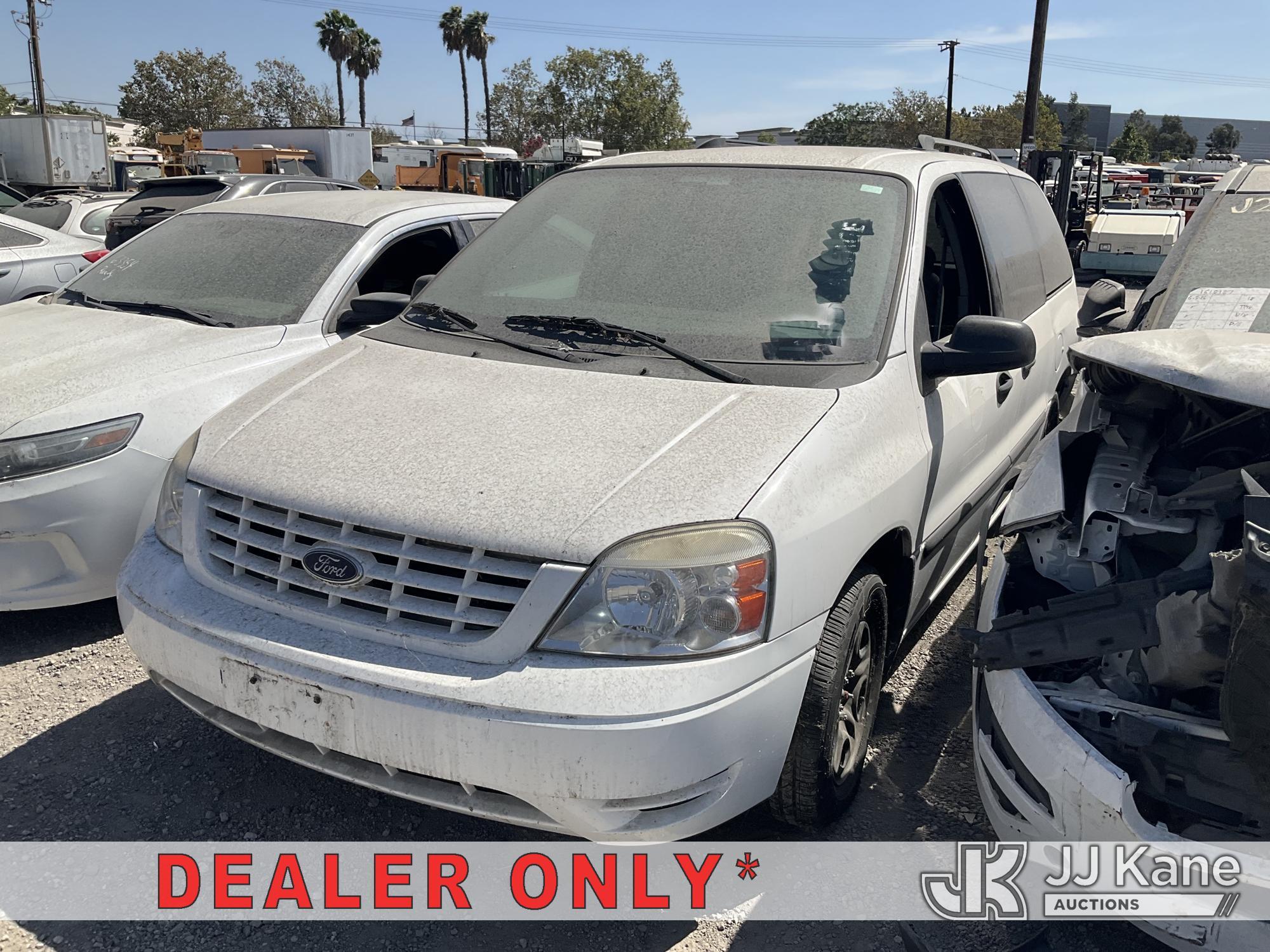 2007 FORD FREESTAR in Jurupa Valley, CA