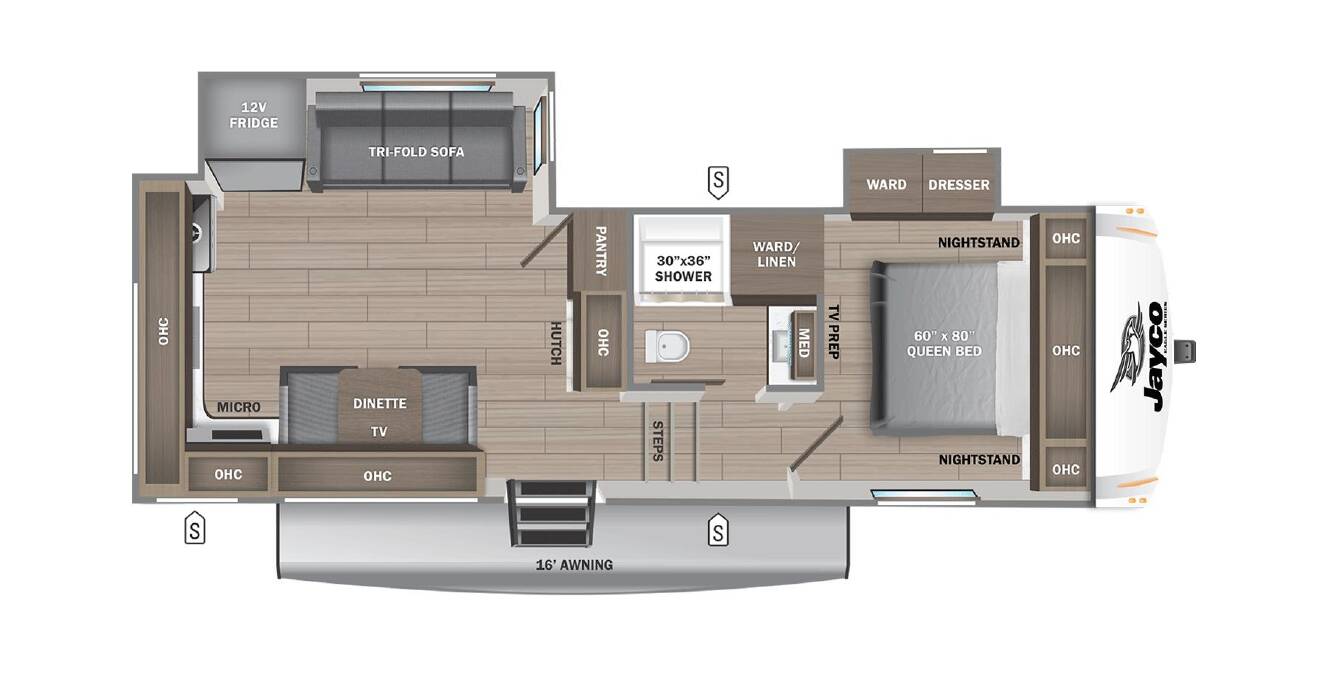 A photo of this 2026 Jayco Eagle SLE 24MLE