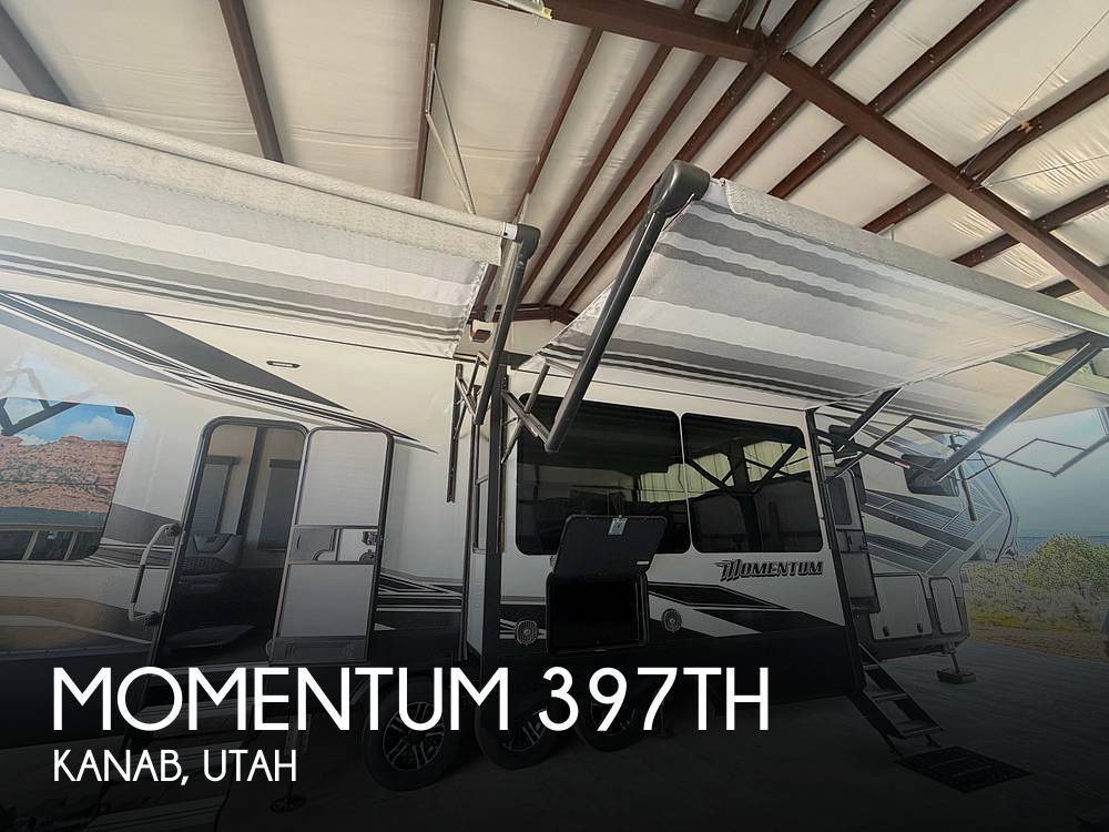 2021 Grand Design Momentum 397TH Fifth Wheel Toy Hauler RV