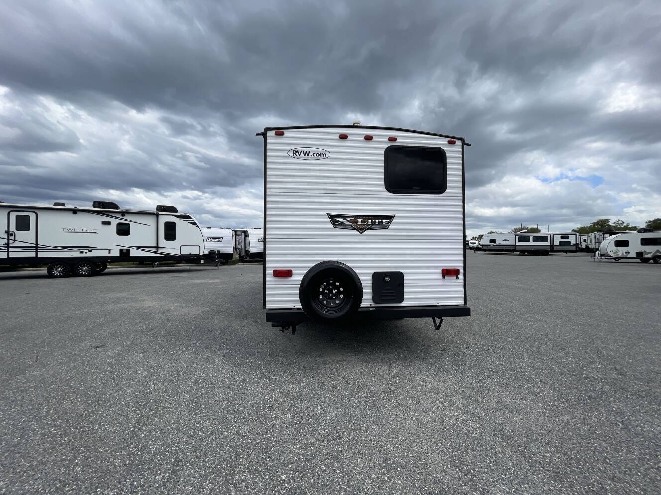 A photo of this 2023 Forest River WILDWOOD X-LITE 19DBXL