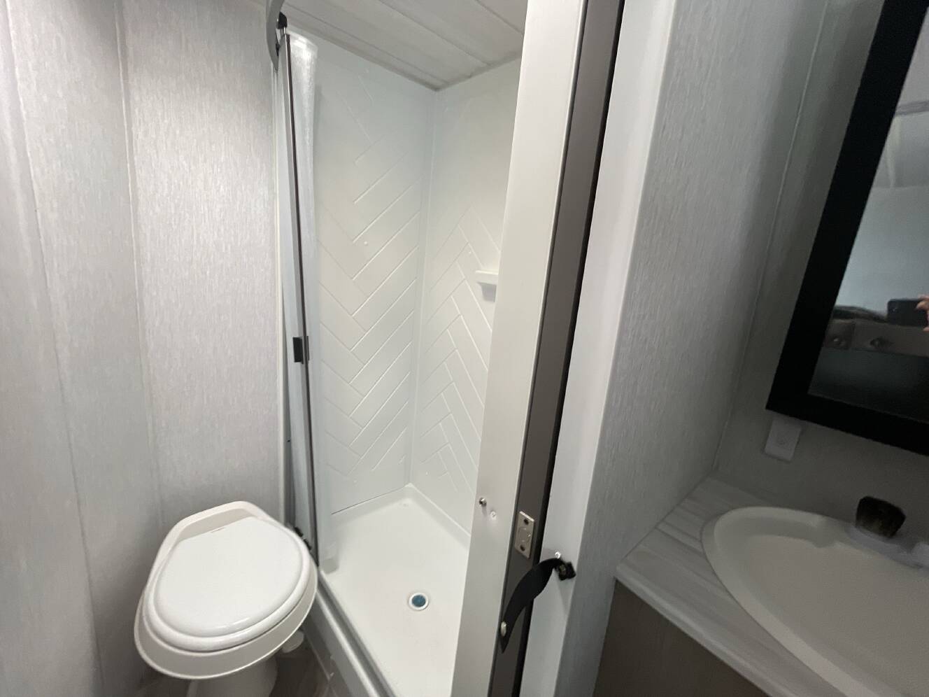 A photo of this 2023 Forest River WILDWOOD X-LITE 19DBXL