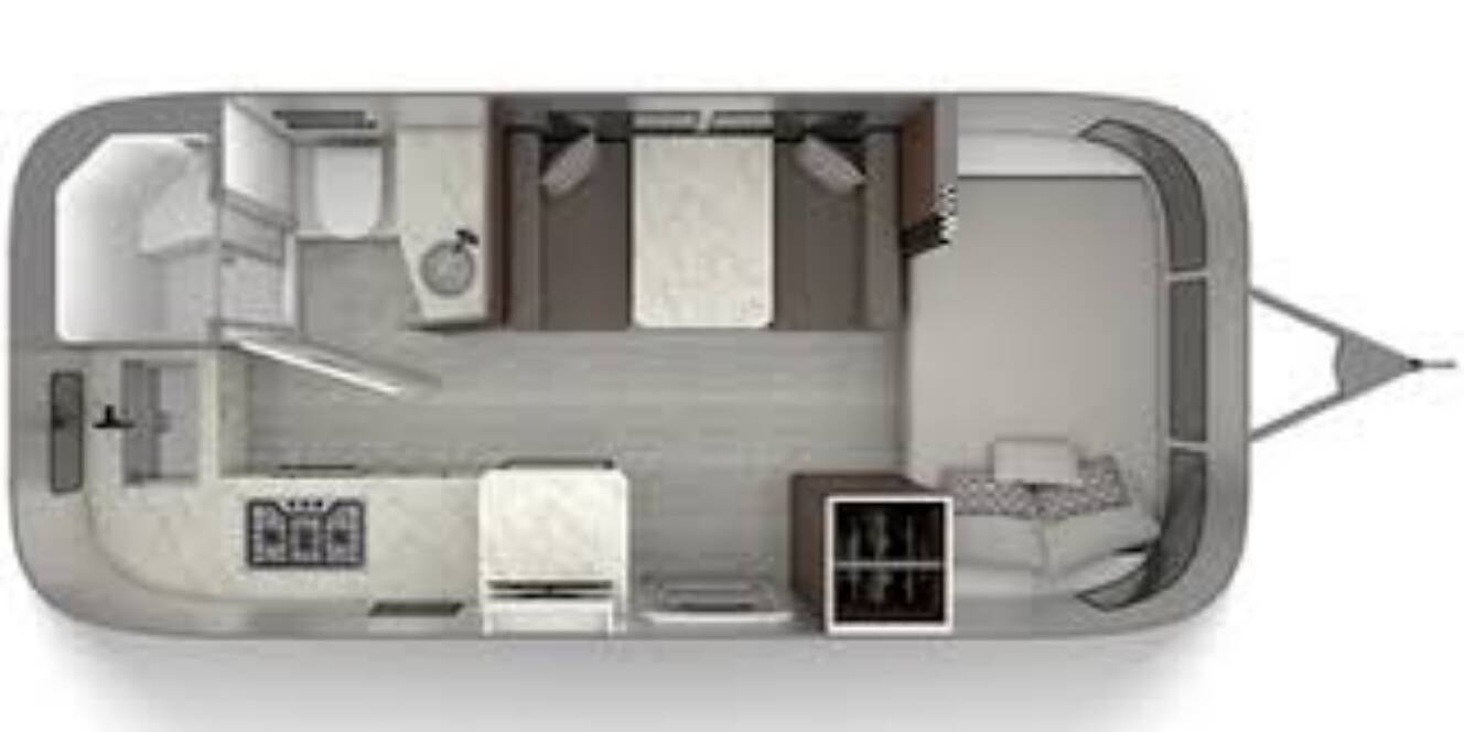 A photo of this 2025 Airstream CARAVEL 20FB