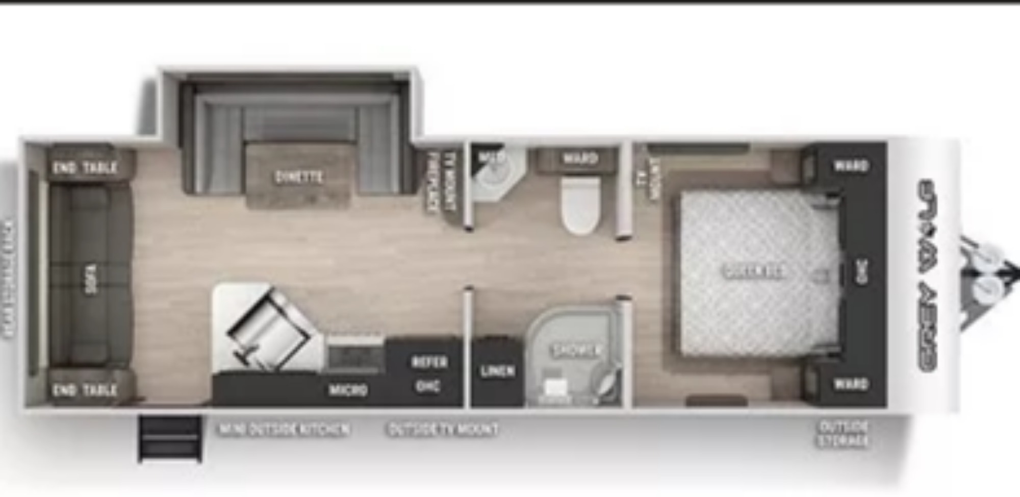 2022 Forest River GREY WOLF 23MK in st. augustine FL