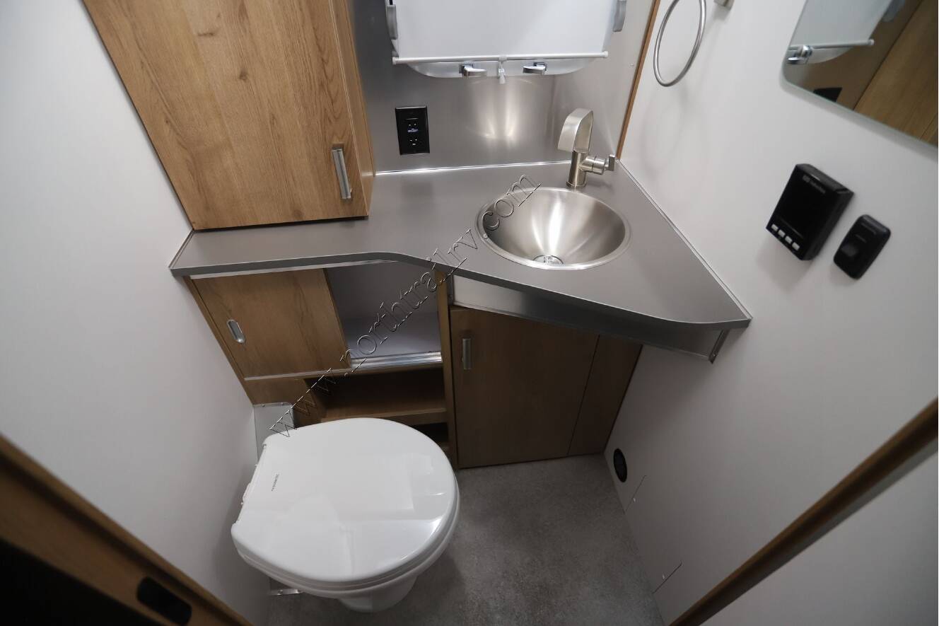 A photo of this 2026 Airstream Trade Wind 25FB