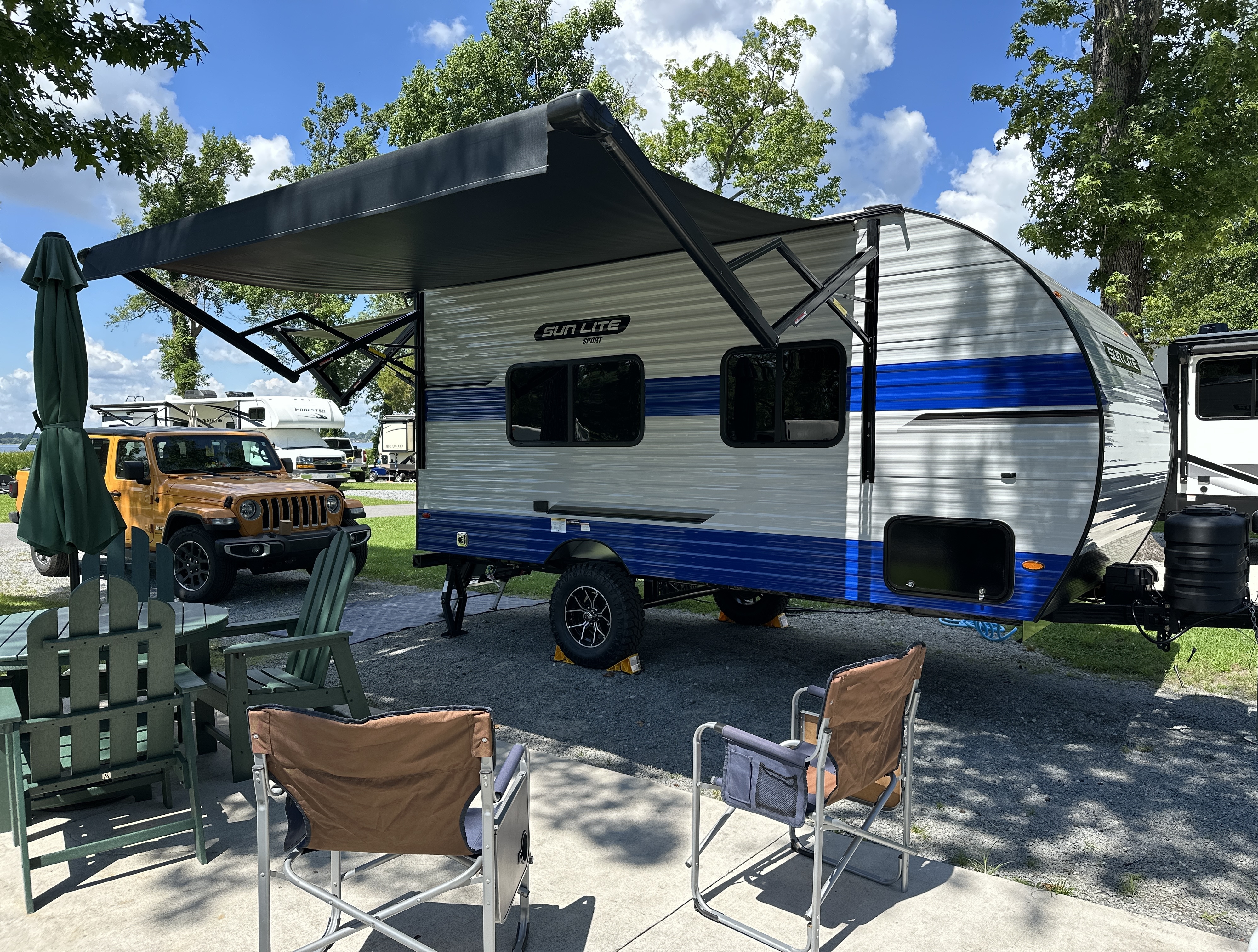 2025 Sunset Park Rv SUN LITE 18RD in greenville NC