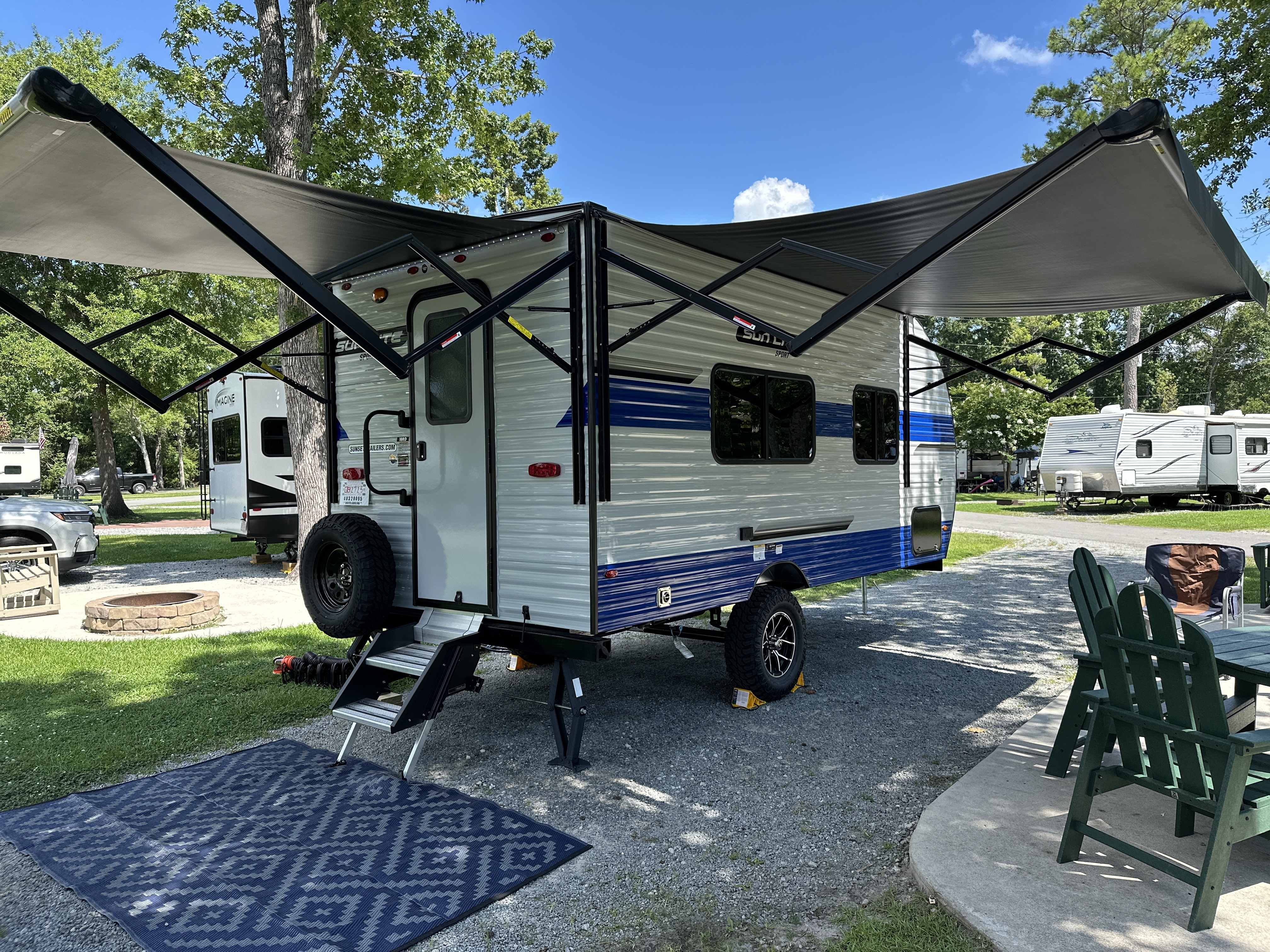 2025 Sunset Park Rv SUN LITE 18RD in greenville NC