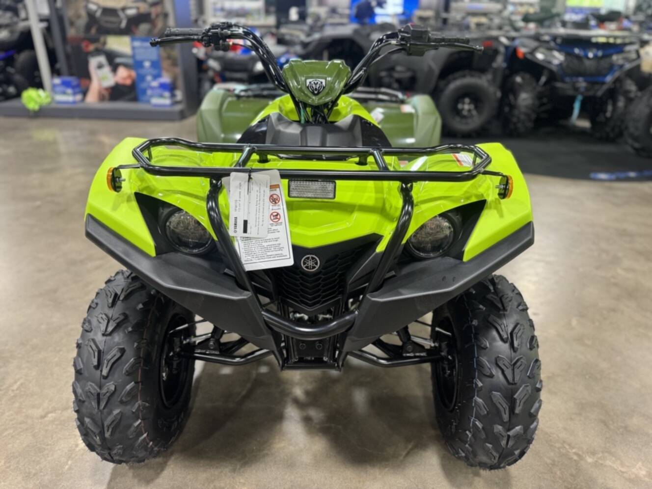 A photo of this 2026 Yamaha Grizzly 110