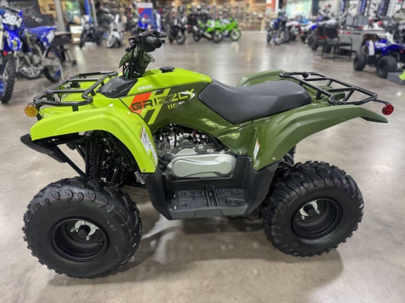A photo of this 2026 Yamaha Grizzly 110
