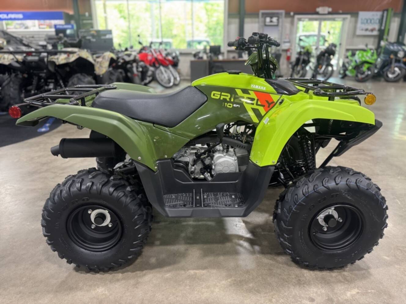 A photo of this 2026 Yamaha Grizzly 110