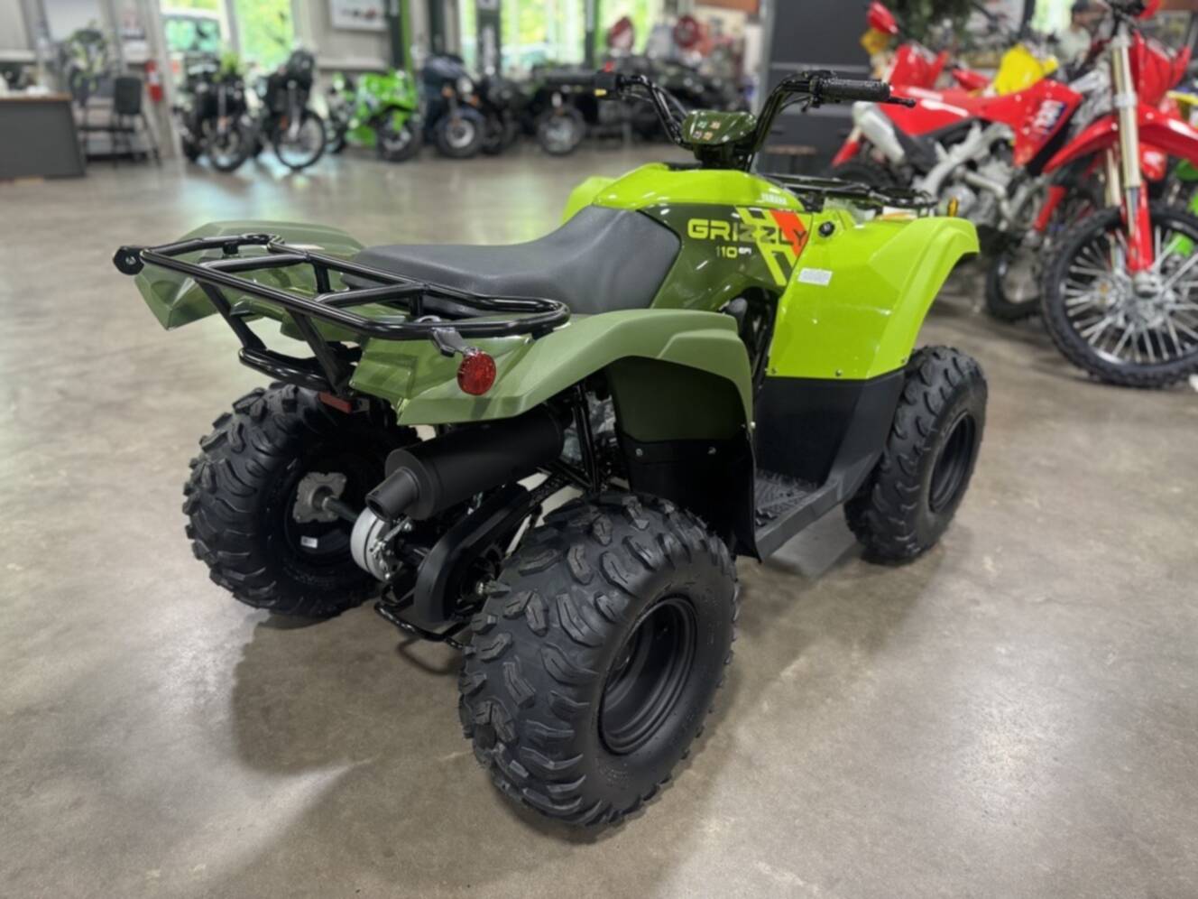 A photo of this 2026 Yamaha Grizzly 110