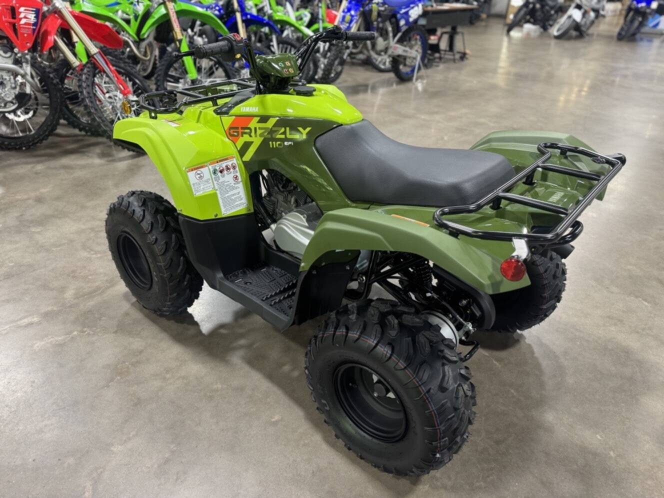A photo of this 2026 Yamaha Grizzly 110