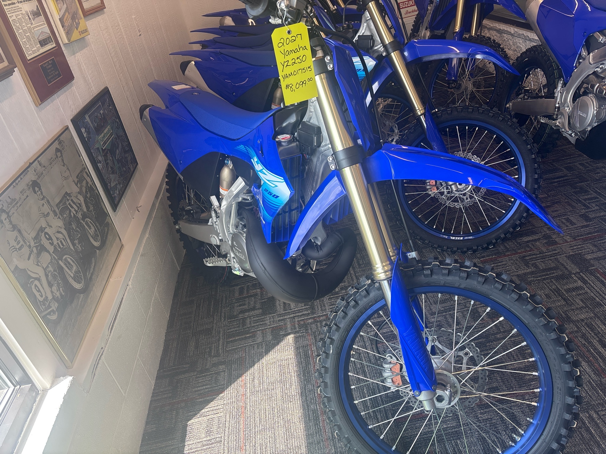 2027 Yamaha YZ250 250 in Buckhannon, WV