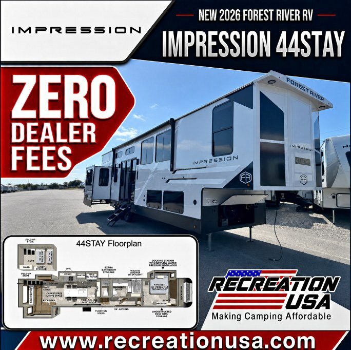 2026 Forest River Rv Impression 44STAY in myrtle beach SC