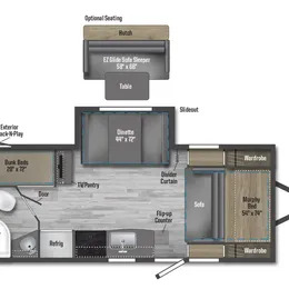 2022 Winnebago MICRO MINNIE 2306BHS in roanoke VA