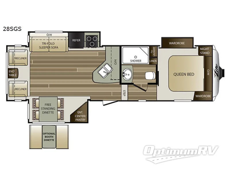 2018 Keystone COUGAR HALF-TON 28SGS RV