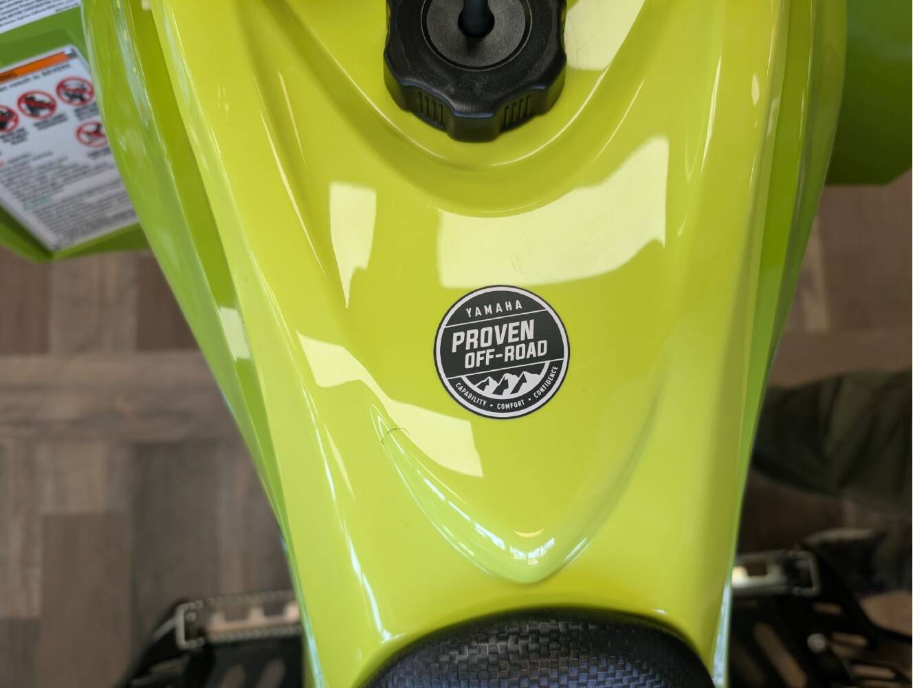A photo of this 2026 Yamaha Raptor 700R SE